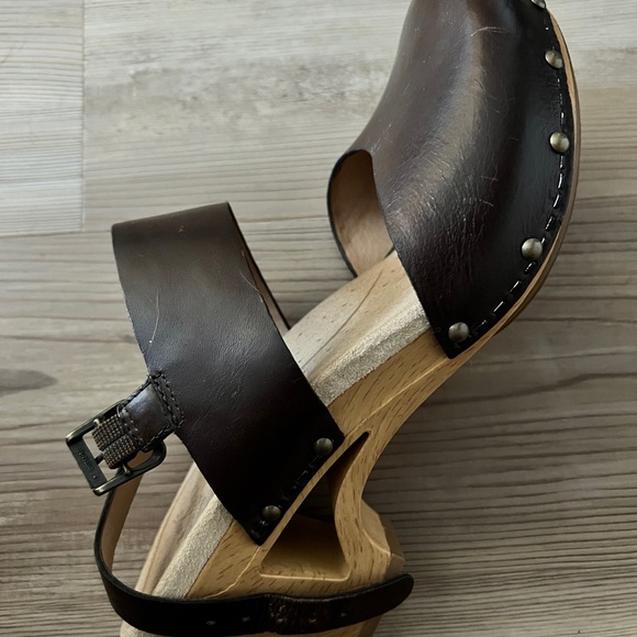 Dansko Thea Brown Leather Sz 38 - Picture 3 of 6